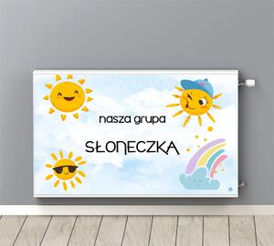 Dekoratívna magnetická podložka na radiátor Detská podložka Sunflowers 60x100