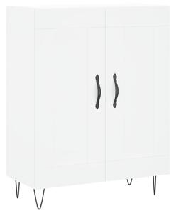 Komoda biela 69,5x34x90 cm kompozitné drevo