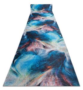 Protišmykový behúň LOTUS COLOR 36500 modrý / červený - Výpredaj