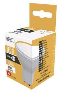 Emos LED žiarovka GU10 Z75140 Bacic 5,8W 500lm 4000K neutrálna biela