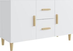 Komoda, biela 100x36x60 cm, kompozitné drevo