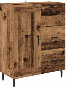 Servírovacia skriňa so zásuvkou Staré drevo 69,5 x 34 x 90 cm
