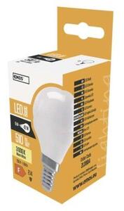 Emos LED žiarovka E14 ZL3904 Basic Mini Globe 6W 510lm 3000K teplá biela