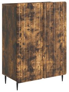 Servírovacia skriňa Dymový dub 66 x 34,5 x 92 cm