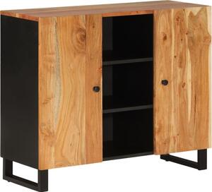 SYFAX™ Komoda s 2 dvierkami 90x33x75 cm masívna akácia