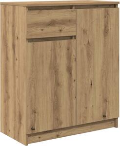 Komoda so zásuvkou, dub artisan 71x35x84 cm, kompozitné drevo