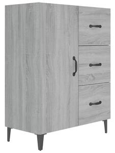 Komoda sivý dub sonoma 69,5x34x90 cm kompozitné drevo