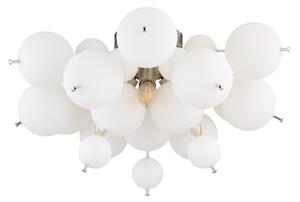 Globo 15633DO - Prisadený luster UDO 3xE14/25W/230V pr. 55 cm biela