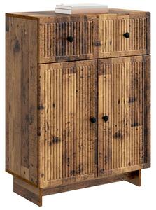 Servírovacia skriňa so zásuvkou Staré drevo 66 x 34,5 x 90 cm
