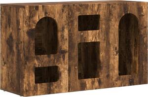 Servírovacia skriňa Dymová dub 100 x 35 x 59 cm