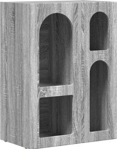 Servírovacia skriňa Sivý Sonoma 59 x 35 x 80.5 cm
