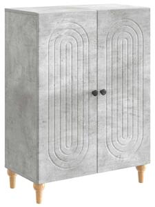 Servírovacia skriňa Betónovo sivá 66 x 34,5 x 90 cm