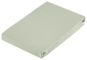 NAPÍNACIA PLACHTA, džersej, šalviovozelená, 100/220 cm Dieter Knoll - Obliečky & plachty, Online Only