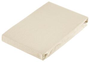 NAPÍNACIA PLACHTA, džersej, béžová, 100/220 cm Dieter Knoll - Obliečky & plachty, Online Only