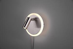 TRIO 229210207 Jordan Nástenné svietidlo 150mm LED 1X5W/550lm 3000K Matný nerez