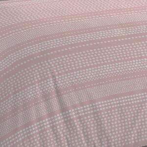 Ružovo-sivé obliečky 200x200 cm Banded Spots - Cloudsoft