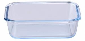 Dóza na potraviny z borosilikátového skla United Colors of Benetton / 1,5 l / polypropylén / obdĺžnikový tvar / transparentná