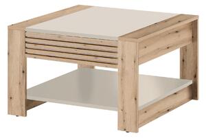 KONFERENČNÝ STOLÍK, farba duba, kašmírová, kompozitné drevo, 70/42/70 cm MID.YOU - Stolíky do obývačky, Online Only