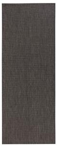 Hanse Home Collection koberce AKCIA: 80x200 cm Behúň Meadow 102729 Anthracite – na von aj na doma - 80x200 cm