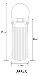 Globo 36646 - LED Solárne svietidlo SOLAR 2xLED/0,5W/3V 3000K IP44