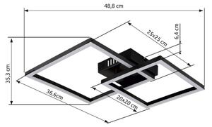 Globo 672842 - LED Stropné svietidlo TYLER LED/20W/230V