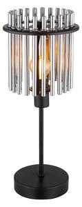 Globo 15698T - Stolná lampa GORLEY 1xE14/40W/230V pr. 15 cm čierna
