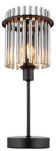 Globo 15698T - Stolná lampa GORLEY 1xE14/40W/230V pr. 15 cm čierna