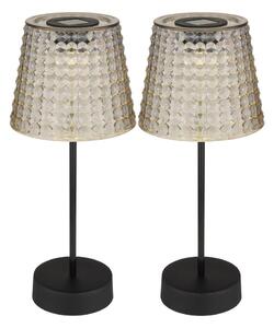 Globo 36634-2S - SADA 2x LED Solárne svietidlo SOLAR LED/0,06W/3V IP44 šedá