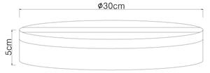 Globo 12387-24W - LED Stropné svietidlo MATTHEW LED/18W/230V biela