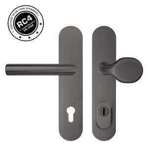 MPK - SECURO INOX S01 PLUS - SO M1 FAVORIT madlo/kľučka 72 mm Grafit matný PVD