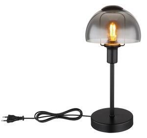 Globo 21914B - Stolná lampa KOKKINI 1xE14/25W/230V čierna