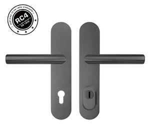 MPK - SECURO INOX S01 PLUS - SO FAVORIT kľučka/kľučka 72 mm Grafit matný PVD