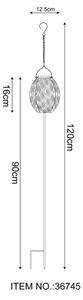 Globo 36745 - LED Solárne svietidlo 3v1 SOLAR LED/0,06W/3,2V 3000K IP44