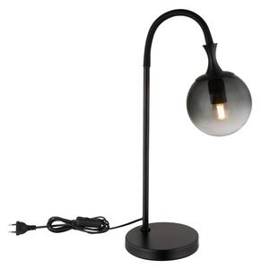 Globo 15885T - Stolná lampa DALTON 1xE27/10W/230V čierna