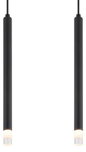 Globo 15629-4 - Luster na lanku BLAKE 4xG9/4W/230V čierna