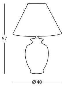 Kolarz 0014.74.4 - Stolná lampa GIARDINO 1xE27/100W/230V béžová