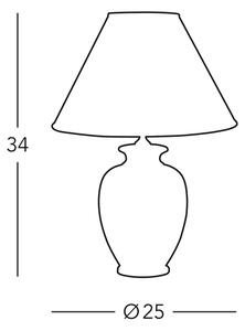 Kolarz 0014.73S - Stolná lampa GIARDINO 1xE27/60W/230V