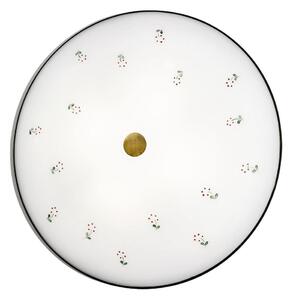 Kolarz 731.U14.4.70- Stropné svietidlo NONNA 4xE27/60W/230V pr.54 cm zelená/mosadz