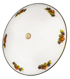 Kolarz 731.U13.4.113-Stropné svietidlo NONNA 3xE27/60W/230V pr. 42 cm víno/jahody