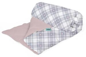 Wendre Prikrývka Heart in Plaid, 140 x 200 cm