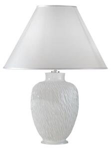 Kolarz A1340.71 - Stolná lampa CHIARA 1xE27/100W/230V biela pr. 40 cm