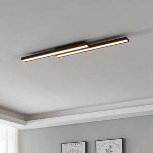 Eglo 31715 - LED RGBW Stmievateľné stropné svietidlo SALITERAS-Z 20,4W/230V čierna