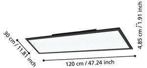 Eglo 900053 - LED Stmievateľné stropné svietidlo SALOBRENA-Z LED/33,5W/230V čierna