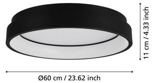 Eglo 900067 - LED RGBW Stmievateľné stropné svietidlo MARGHERA-Z LED/26W/230V