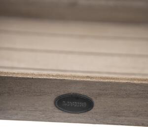 Hnedý servírovací podnos z lisovaného dreva Orion, 34 x 20 cm