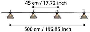 Eglo 900215 - LED Vonkajšia dekoračná reťaz CUBONE 12xLED/0,066W/3,2V IP44