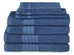 SADA FROTÉ UTERÁKOV, modrá - Kúpeľňový textil, Online Only
