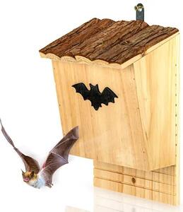 Blumfeldtov domček pre netopiere, úkryt, pomôcka na hibernáciu, celoročne obývateľný / borovicové drevo