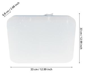 Eglo 900364 - LED Kúpeľňové stropné svietidlo FRANIA LED/14,6W/230V IP44