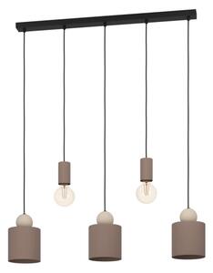 Eglo 900346 - Luster na lanku GAZZOLA 5xE27/40W/230V